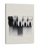 Siluetas de dientes - DIEGO D L | Cuadro decorativo de Canvas Lab