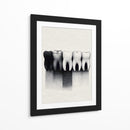 Siluetas de dientes - DIEGO D L | Cuadro decorativo de Canvas Lab