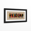 Bienvenidos - DIEGO D L | Cuadro decorativo de Canvas Lab