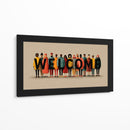 Bienvenidos - DIEGO D L | Cuadro decorativo de Canvas Lab
