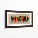 Bienvenidos - DIEGO D L | Cuadro decorativo de Canvas Lab