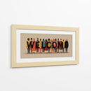 Bienvenidos - DIEGO D L | Cuadro decorativo de Canvas Lab