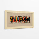 Bienvenidos - DIEGO D L | Cuadro decorativo de Canvas Lab