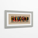 Bienvenidos - DIEGO D L | Cuadro decorativo de Canvas Lab