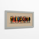 Bienvenidos - DIEGO D L | Cuadro decorativo de Canvas Lab