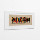 Bienvenidos - DIEGO D L | Cuadro decorativo de Canvas Lab