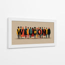 Bienvenidos - DIEGO D L | Cuadro decorativo de Canvas Lab