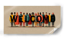 Bienvenidos - DIEGO D L | Cuadro decorativo de Canvas Lab