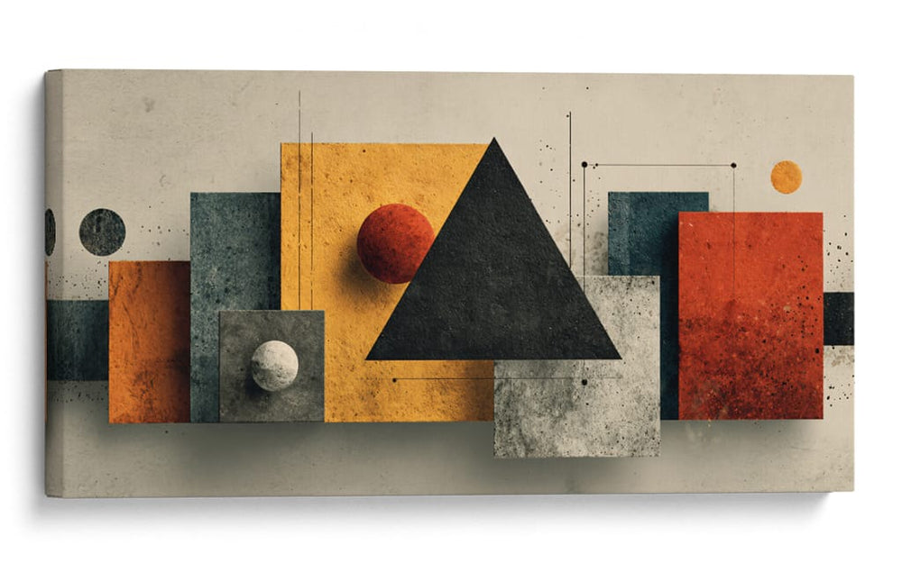 Figuras geométricas  - DIEGO D L | Cuadro decorativo de Canvas Lab