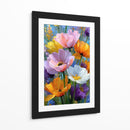 Flores color pastel - DIEGO D L | Cuadro decorativo de Canvas Lab