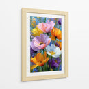 Flores color pastel - DIEGO D L | Cuadro decorativo de Canvas Lab