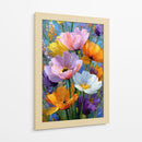 Flores color pastel - DIEGO D L | Cuadro decorativo de Canvas Lab