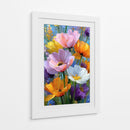 Flores color pastel - DIEGO D L | Cuadro decorativo de Canvas Lab