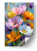 Flores color pastel - DIEGO D L | Cuadro decorativo de Canvas Lab