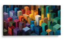Bloques de colores - DIEGO D L | Cuadro decorativo de Canvas Lab
