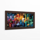 Bloques de colores - DIEGO D L | Cuadro decorativo de Canvas Lab