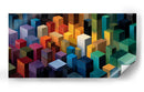 Bloques de colores - DIEGO D L | Cuadro decorativo de Canvas Lab