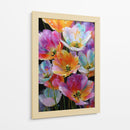 Flores en acuarela - DIEGO D L | Cuadro decorativo de Canvas Lab