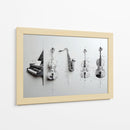 Fila de instrumentos - DIEGO D L | Cuadro decorativo de Canvas Lab