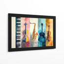 Instrumentos musicales - DIEGO D L | Cuadro decorativo de Canvas Lab