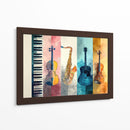 Instrumentos musicales - DIEGO D L | Cuadro decorativo de Canvas Lab