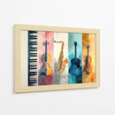 Instrumentos musicales - DIEGO D L | Cuadro decorativo de Canvas Lab