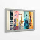 Instrumentos musicales - DIEGO D L | Cuadro decorativo de Canvas Lab