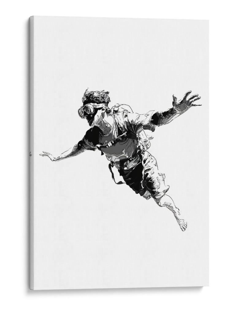 Paracaidista II - DIEGO D L | Cuadro decorativo de Canvas Lab