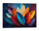 Hojas de colores - DIEGO D L | Cuadro decorativo de Canvas Lab