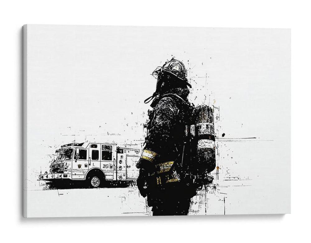 Aventura ignea  - DIEGO D L | Cuadro decorativo de Canvas Lab