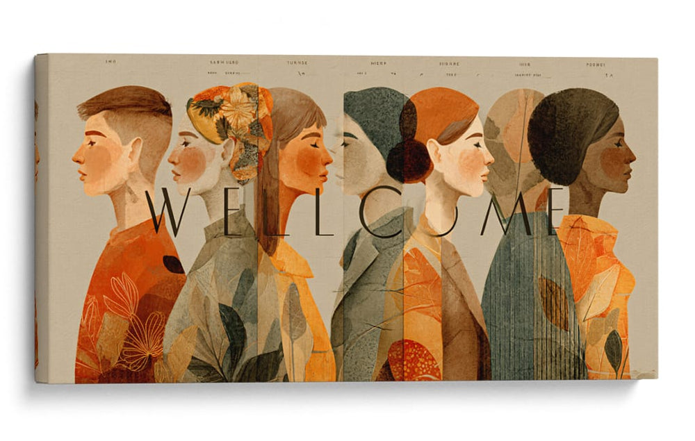 Bienvenidas  - DIEGO D L | Cuadro decorativo de Canvas Lab