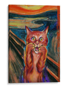 ¡Miau-nánico!  - Puffy Design | Cuadro decorativo de Canvas Lab