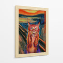 ¡Miau-nánico!  - Puffy Design | Cuadro decorativo de Canvas Lab