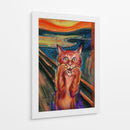 ¡Miau-nánico!  - Puffy Design | Cuadro decorativo de Canvas Lab
