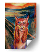 ¡Miau-nánico!  - Puffy Design | Cuadro decorativo de Canvas Lab