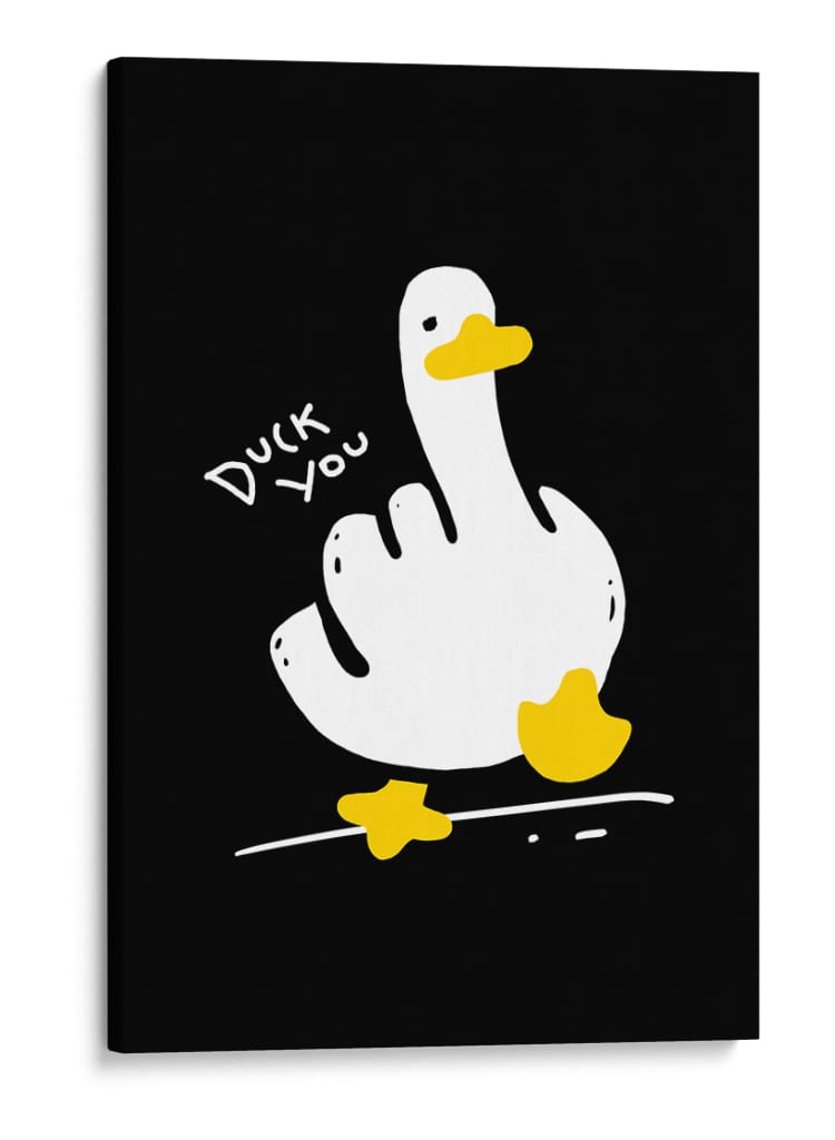¡Pato-do hay límites! - Puffy Design | Cuadro decorativo de Canvas Lab