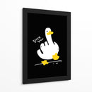 ¡Pato-do hay límites! - Puffy Design | Cuadro decorativo de Canvas Lab