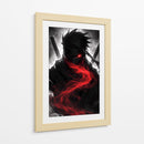 Sombra Escarlata - Puffy Design | Cuadro decorativo de Canvas Lab