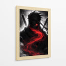 Sombra Escarlata - Puffy Design | Cuadro decorativo de Canvas Lab