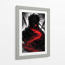 Sombra Escarlata - Puffy Design | Cuadro decorativo de Canvas Lab