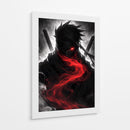 Sombra Escarlata - Puffy Design | Cuadro decorativo de Canvas Lab
