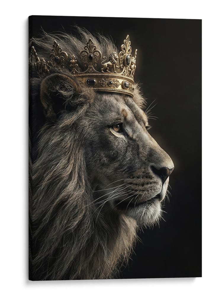 Mirada Noble - Puffy Design | Cuadro decorativo de Canvas Lab