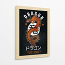 Brasa Carmesí - Puffy Design | Cuadro decorativo de Canvas Lab