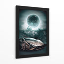 Sobremarcha Lunar - Puffy Design | Cuadro decorativo de Canvas Lab