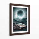 Sobremarcha Lunar - Puffy Design | Cuadro decorativo de Canvas Lab