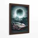 Sobremarcha Lunar - Puffy Design | Cuadro decorativo de Canvas Lab