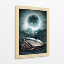 Sobremarcha Lunar - Puffy Design | Cuadro decorativo de Canvas Lab