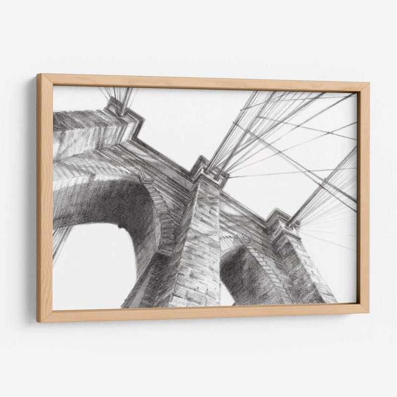 Panorama Del Puente De Brooklyn - Ethan Harper | Cuadro decorativo de Canvas Lab