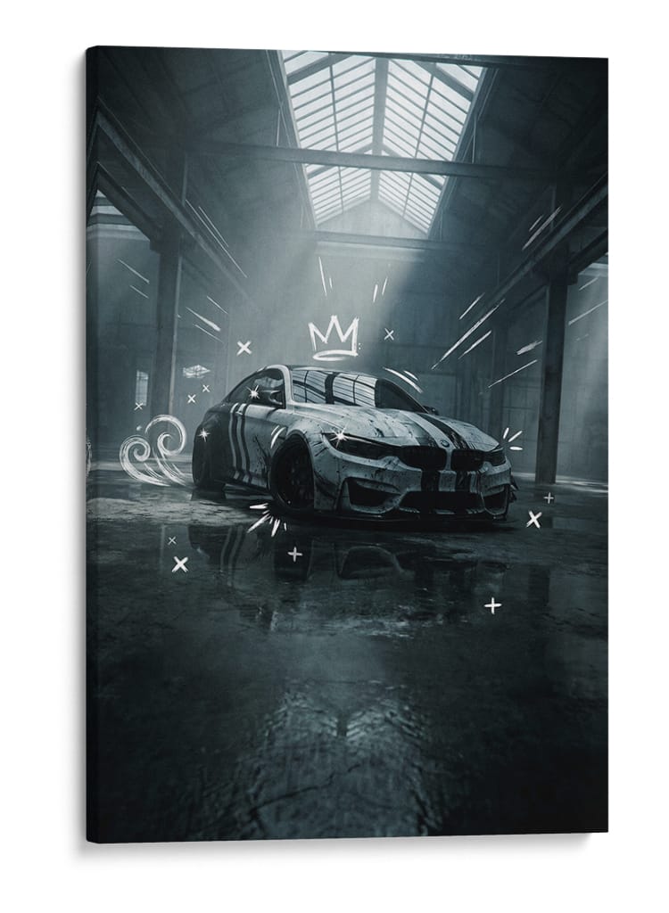 Rey de la Calle - Puffy Design | Cuadro decorativo de Canvas Lab