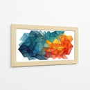 Triángulos  - DIEGO D L | Cuadro decorativo de Canvas Lab